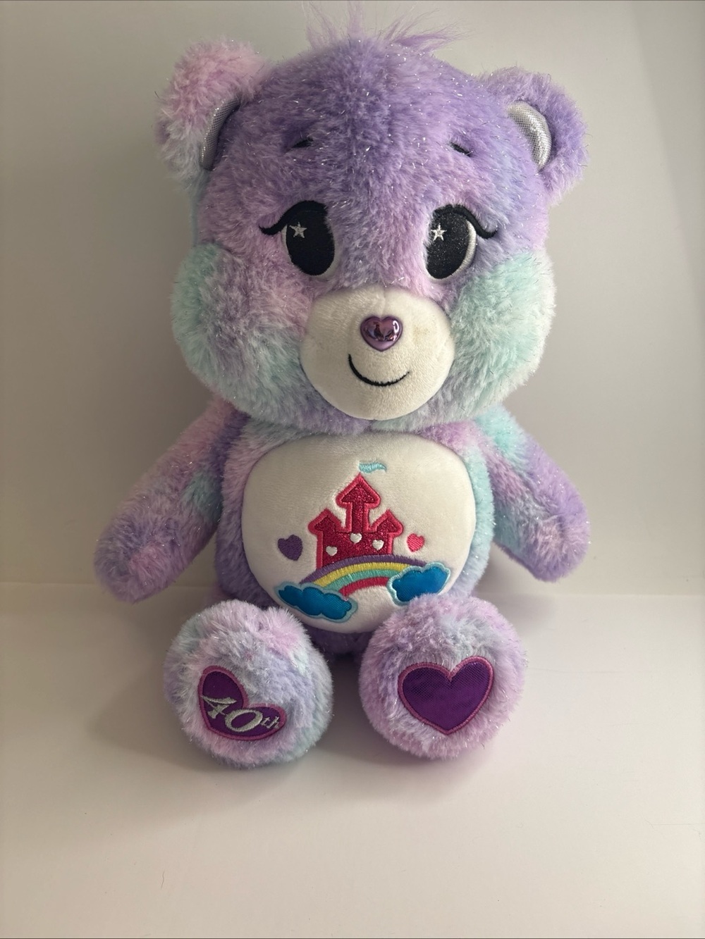 Care Bears Care-a-Lot 14 inch Anniversary Edition Plush Bear (22439)